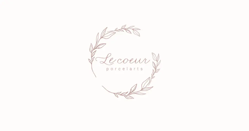 ポーセラーツ作家lecoeur様のロゴデザイン