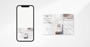 アイラッシュサロンのLINEリッチメニューデザイン事例
