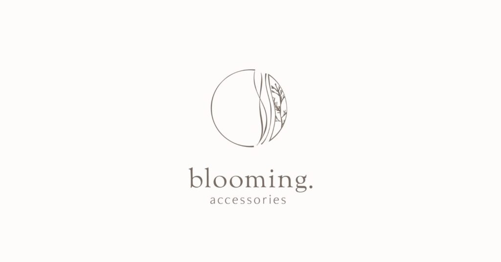 blooming　ロゴデザイン
